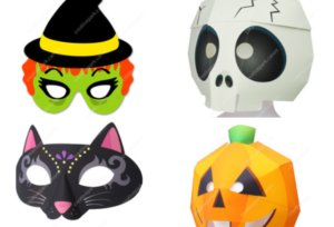 ハロウィンのお面ダウンロード 無料で手作りできるサイト集 10選 ぬくとい